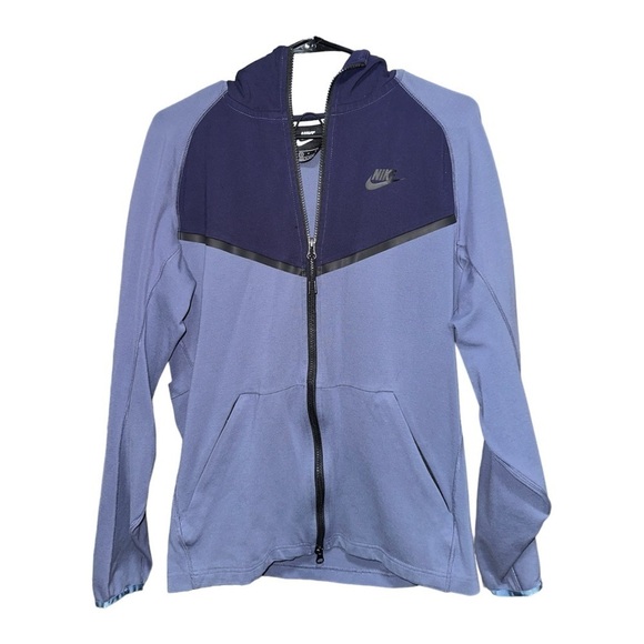 Nike Tech Hoodie in Blue - Picture 3 of 6
